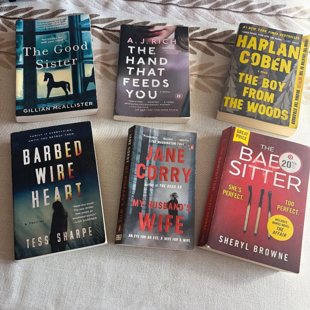 Book Bundle - Suspense/Thriller (6 books)